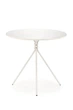 Білий круглий стіл Fondi Halmar 80x75x80 (V-CH-FONDI-ST-BIAŁY) 167280 - зображення 1