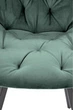 Темно-зелене крісло K-519 Halmar 54x86x63 (V-CH-K519-KR-C.ZIELONY) 167142 - зображення 13