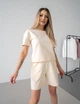 Женский летний костюм Teamv OVERSIZE Lite Песочный M - изображение 2