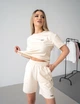 Женский летний костюм Teamv OVERSIZE Lite Песочный M - изображение 5