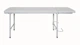 Кушетка медична висока зі сходинками Прем'єра ISMED 8011 195x62x80 см Zeus Deluxe White біла - зображення 2