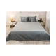Покривало Руно двостороннє декоративне Velour Dark Grey ромб 150х220 см (360.55_Dark Grey ромб) - зображення 1