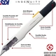 Ніж SDI Ingenuity професійний, високоточний, ергономічний, лезо 9 мм, кут заточування 30° (588) - зображення 5