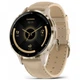Смарт-часы Garmin Venu 3S, Fr. Gray + Soft Gold, Leather, GPS (010-02785-55) - изображение 1