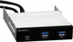Hub USB Chieftec MUB-3003C do 3.5", 2xUSB3.1 Gen.1, 1xUSB3.1 Gen.2 Type-C (MUB-3003C-Chieftec) - obraz 1