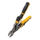 Ножницы по металлу DeWALT BULLNOSE ERGO Aviation прямые с короткими губками, L=235 мм (DWHT14694-0) - изображение 2