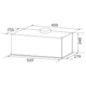 Вытяжка кухонная GRANADO Palamos 4613-700 Black glass (GCH461370011) - изображение 8
