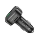 FM модулятор BOROFONE BC43 Flash 2 x USB Black (BC43B) - изображение 3