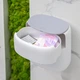 Держатель для туалетной бумаги клеящийся MBM HOME BP-44 WHITE/GRAY бело-серый - изображение 8