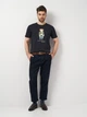 Футболка мужская Polo Ralph Lauren 11312.3 S (44) Темно-синяя (smt2000000015125) - изображение 2