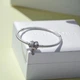 Серебряный браслет для шармов Пандора "Бабочка" 597929CZ. 16 - изображение 4