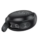 Портативна бездротова колонка Hoco HC24 (Bluetooth 5.2, AUX, USB, TF, FM, захист від вологи та пилу) - Чорний - зображення 2