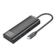HUB адаптер HOCO Easy safe Type-C 7-in-1 multi-function converter HB43 |PD 100W/HDMI/SD, 2USB/1Type-C| Черный - изображение 6