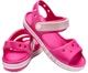 Дитячі крокси босоніжки Crocs Bayaband J2 – 33-34р рожевий/малиновий - зображення 1