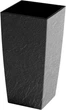Вазон Plastkon Eliot Stone 25x46 см Антрацит (8595096996433) - изображение 1