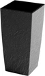 Вазон Plastkon Eliot Stone 30x58 см Антрацит (8595096996488) - изображение 1