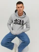 Худі чоловіче Jack & Jones 12152840 XL Сіре (5714487362623) - зображення 4