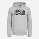 Худі чоловіче Jack & Jones 12152840 XL Сіре (5714487362623) - зображення 7