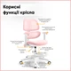 Детское кресло Mealux Dream Air Grey Pink (Y-607 KP) - изображение 4
