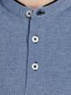 Поло длинное мужское Jack & Jones 12199711 M Голубое (5715210800092) - изображение 5