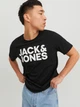 Футболка хлопковая длинная мужская Jack & Jones 12151955-3 M Black (5715424112042) - изображение 4