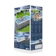 Басейн каркасний прямокутний Bestway 56457 Power Steel 13'6" x 6'7" x 48"/4.12m x 2.01m x 1.22m Rectangular Pool Set - изображение 3