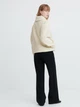 Полушубок женский Тедди Uniqlo 762533331 2XL Белый (1159796092) - изображение 2