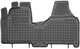 Коврики салону гумові FIAT Scudo II 2006-2016, CITROEN Jumpy II 2007 - 2016 Rezaw-plast (RP 201517) - изображение 1