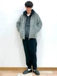 Куртка демисезонная Шерпа мужская Uniqlo 733963043 3XL Серая (1159801969) - изображение 4