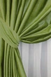 Комплект готових штор VR-Textil Оксамит № 902ш Салатовий 150х280 см 2 шт (30-707) - зображення 4