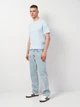 Футболка хлопковая длинная мужская Gildan Softstyle GI64000LB S Light Blue (Tr2000000010083) - изображение 2