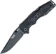 Ніж складаний туристичний SOG Salute Mini Black TiNi (FF1101-CP) - зображення 1