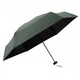 Мини-зонт Lesko 191T Dark Green карманный с чехлом капсулой - изображение 1