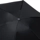 Міні-парасолька жіноча Lesko 190T Black кишеньковий з чохлом капсулою - зображення 2