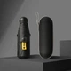 Міні-парасолька жіноча Lesko 190T Black кишеньковий з чохлом капсулою - зображення 3