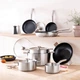 Кастрюля без крышки MasterPro by alessi (bones) 20 см 2.9 л (BGMP-2215) - изображение 5