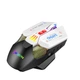 Миша бездротова ігрова з акумулятором та підсвідкою 2.4 gHz MiKespN W19 E-Sports Black - зображення 3