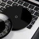 Бездротовий зарядний пристрій Baseus Simple Wireless Charger с технологією Qi 10W (CCALL-AJK01) Transparent - изображение 6