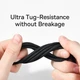 Кабель Baseus Tungsten Gold Fast Charging Data Cable USB to Type-C 100W 20V 5A 1м (CAWJ000001) Black - зображення 14