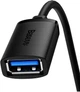 USB-кабель подовжувач Baseus AirJoy Series Сharging Data USB to USB 1м (5гбіт/c, USB 3.0, OTG, 3A) (B00631103111-00) Black - изображение 5