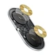 Бездротовий зарядний пристрій Baseus Simple 2in1 For Phone + Pods Pro Wireless Charger с технологією Qi 15W (WXJK-C02) White - зображення 6