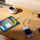 Кабель Baseus StarSpeed 3-in-1 Fast Charging Data Cable USB to Lightning+Type-C+MicroUSB 3.5А 1.2м (CAXS000002) White - изображение 2