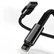 Кабель Baseus Tungsten Gold Fast Charging Data Cable USB to Lightning 2.4A 2м (CALWJ-A01) Black - изображение 3