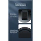 Бездротовий зарядний пристрій Baseus Simple 2in1 For Phone + Pods Pro Wireless Charger с технологією Qi 15W (WXJK-C01) Black - зображення 11