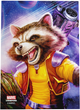 Koszulki na karty Gamegenic do gry Marvel Champions Fine Art Sleeves 66 x 92 mm Rocket Raccoon 50 + 1 szt (4251715410615) - obraz 5