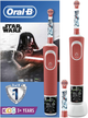 Електрична зубна щітка Oral-b Braun Vitality 100 Kids 3+ Star Wars + Brush Head (4210201241331) - зображення 1