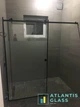 Душова перегородка 2000х2000 мм VIZUAL GLASS SLIDE LOFT Розсувна Правостороння з чорною фурнітурою - зображення 4