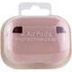Силіконовий футляр з мікрофіброю для навушників Airpods Pro (RosyBrown) - зображення 4