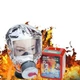 Протигаз для захисту від хімічних речовин із фільтром Fire Mask TZL 30 МХ-6677-13362 - зображення 2