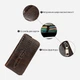 Кошелек мужской кожаный для карточек Vintage leather-20235 Коричневый - изображение 12